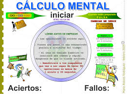 CÁLCULO MENTAL