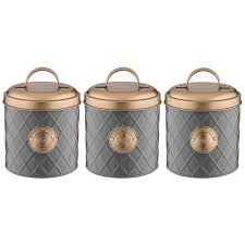 Aluminumsize:6.5*4.5*4.5 cmcolor:blue, black, coffee gold, green, silver. Tea Coffee Sugar Canisters Jars Harts Of Stur