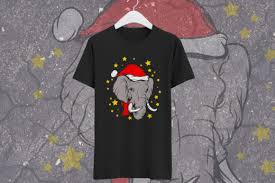 Download Christmas Elephant Santa Elephant Svg Graphic By Dadan Pm Creative Fabrica SVG Cut Files
