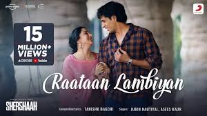 Schau dir angebote von films auf ebay an. Jubin Nautiyal And Asees Kaur S New Song Raataan Lambiyan From Movie Shershaah Is Out Bollywood News Pop Musiking