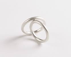This type of silver wedding rings makes the bride really look stand out. Sterling Silver Couple Rings Simple Silver Ring Matte Silver Ring Brushed Design Silver Stacking Ring Women Silver Wedding Ring Minimal