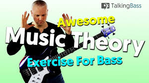 Learn how to play bass guitar. Awesome Music Theory Workout For Bass Guitar Youtube