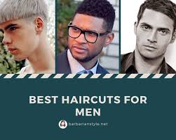 Barber cuts hair on head of client. Best Haircuts For Men To Look Like A Handsome Model