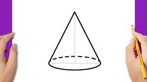How To Draw A Cone - Youtube