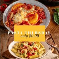 Add pasta and cook for 8 to 10 minutes, or until al dente. Pasta Thursday Crossgates