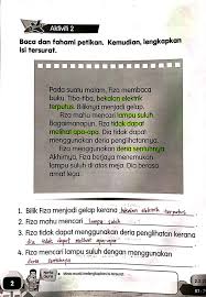 Latihan bahasa melayu tahun 2 2020. Nicki Tan Bahasa Melayu Tahun 2 Kssr Semakan Facebook
