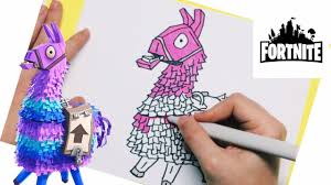 Grab your paper, ink, pens or pencils and lets get started!i have a large selection of educational online classes. New How To Draw A Fortnite Llama Easy Step By Step Drawing Llama Fortnite Battle Royale Lucky Llama Youtube