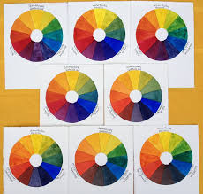 Eight Color Wheel Combinations Chris Carter Artist