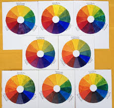 eight color wheel combinations chris carter artist