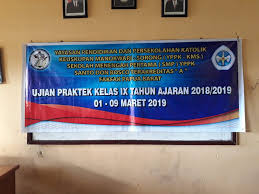 Ujian praktek bahasa inggris smp kelas 9 2018. Pelaksanaan Ujian Praktek Kelas Lx 9 Smp Yppk Santo Donbosco Tahun Ajaran 2018 2019 Zonatengah