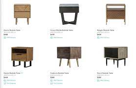 Pick from various styles and complete the look with a matching seat. 8 Best Places To Buy Bedside Tables Nightstands In Singapore Updated 2021 Furnituresingapore Net