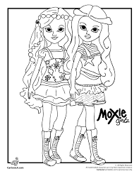 Http Www Cartoonjr Com Wp Content Uploads 2010 05 Moxie Girlz Coloring Dresse Gif Coloring Pages Unicorn Coloring Pages Cool Coloring Pages