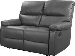 Canapé relax electrique 2 places cordue. Canape Relax Lincoln 147 X 89 X 103 Cm 2 Places Gris 83741