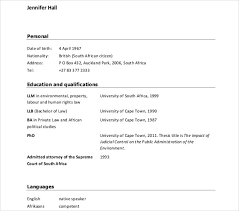General or generic resumes do not work in today's labour market. 10 Law Curriculum Vitae Templates Pdf Doc Free Premium Templates