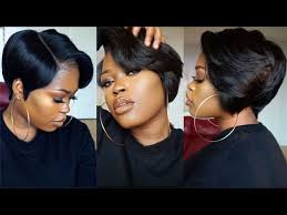 The package will come with a shower cap, stocking cap, and three bundles of hair enclosed which is ordered according to its length. Diy 27 Piece A Lace Frontal Tapered Bob Wig Youtube