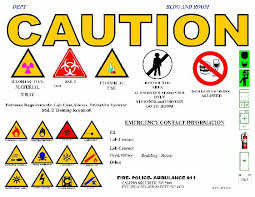 These basic rules provide behavior, hygiene, and safety information to avoid accidents in the laboratory. Chemical Lab Safety And Hazard Signs Clip Art Bay