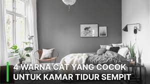 Warna bilik tidur ini juga boleh dipadankan dengan warna warna biru digambarkan sebagai warna yang memberikan efek ketenangan dan kedamaian. 4 Warna Cat Yang Cocok Untuk Kamar Tidur Sempit Youtube