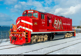 Vermont Rail System Emd Gp40 2lw Burlington Vermont Dec 27 2013 Locomotive Railroad Photography Train Tracks