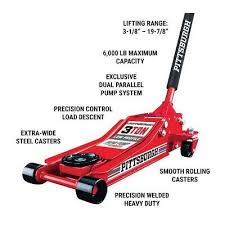 Ebay Advertisement 3 Ton Heavy Duty Steel Ultra Low Profile Floor Jack Rapid Pump Show Car Lowrider Floor Jack Harbor Freight Tools Automotive Repair