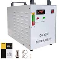 VEVOR Water Chiller CW-3000 Industrial Chiller 9L Thermolysis Type Water  Chiller 50W/℃, 3.17gpm 0.9A Current Recirculating Chiller for 60W 80W Laser  ...
