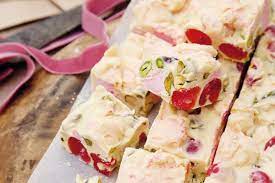 Wrap This Homemade Christmas Gift In Cellophane As A Yummy Treat For The Chocolate Lovers In Your Life See M Rocky Road White Chocolate Cherry Gourmet Recipes