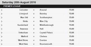 Bbc is not responsible for any changes. Siapa Pembuat Epl Fixtures Today Malaysia Time