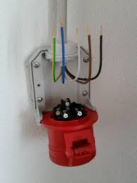 Starkstromanschluss Elektroinstallation Bauanleitung Spardose