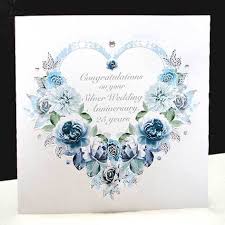 Whether it's your first, fifth, tenth or golden anniversary, each one deserves to be celebrated with your family and loved ones. Silver 25th Wedding Anniversary Cards Decorque Cards