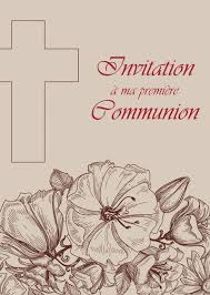 Envoyez aussi des cartes à l'étranger : Carte Invitation A Ma Premiere Communion Envoyer Une Carte Premiere Communion Des 0 99 Merci Facteur