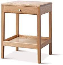 Hlr Nightstand Bedside Table End Table Solid Oak Small Side Tables Sofa End Table Coffee Table B Solid Wood Side Table Side Table Wood Living Room Coffee Table