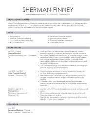 Summary top performing financial services specialist with 15+ years' extensive experience in acquiring, managing, and retaining meaningful relationships with clients, by. Professional Finance Resume Examples For 2021 Livecareer