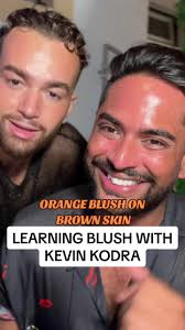 @kevikodra said “Orange blush blends like butter