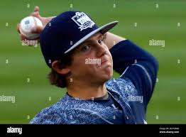 Lewisberry, Pennsylvania's Cole Wagner delivers during the first inning of  a baseball game against Taylors, South Carolina in United States pool play  at the Little League World Series tournament in South Williamsport,