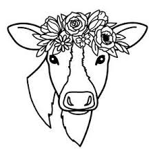 Free Free 218 Cow With Flower Crown Svg Free SVG PNG EPS DXF File