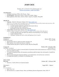 Curriculum vitae formatting tips cv length: John Doe Resume Pdf Docdroid