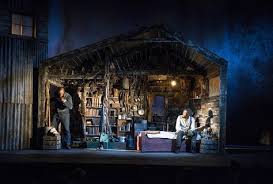 Of Mice And Men Longacre Theatre Scenic Design By Todd Rosenthal In 2020 With Images Set Design Theatre Scenic Design Stage Set Design