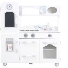 White uptown play kitchen set. Teamson Kids Retro Wooden Play Kitchen White Brickseek