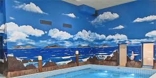 21 Swimming Pool Wall Mural Ideas Intheswim Pool Blog