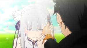 Anime Re Zero Starting Life In Another World Re Zero Emilia Re Zero Subaru Natsuki Wallpaper Seni Anime Karakter Animasi Cara Menggambar During the 45 minute first episode, they develop somewhat of a relationship. re zero subaru natsuki wallpaper