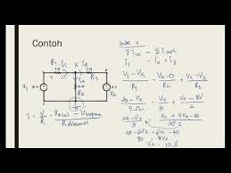 Uang ini akan ditanamkan pada 2 buah cabang usaha yaitu p dan q. Metode Analisis Rangkaian Part 1 Analisa Node Dan Mesh Youtube