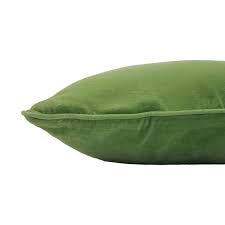 Velvet pillow LALA GREEN