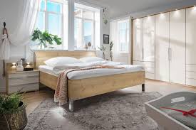 Neues angebot merano boxspringbett doppelbett bett bettkasten schlafzimmer matratze h3 topper polsterbett 140x200 160x200 180x200 200x200 cm farben eur. Wiemann Loft 180er Bett Bianco Eiche Nachbildung Mobel Letz Ihr Online Shop