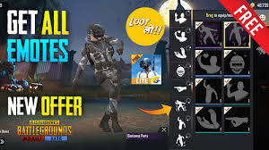 The multiplayer recreational game has been . How To Get Free Emotes In Pubg Mobile Lite Best Trick To Get Free Emotes In Pubg Mobile Lite King Of Games