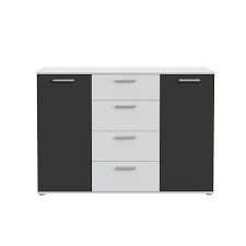 Aber ganz das gegenteil ist der fall. 23 Reduziert Kommode Helana 2 Modern Schwarz 130cm Breit