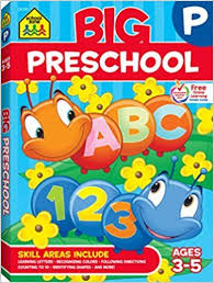 Pdf Download Big Preschool Workbook Free Pdf Preschool Workbooks School Zone Pre Writing