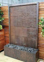 Check out the details diy stone fountain here. 25 Money Saving Diy Backyard Projects To Transform Your Space Outdoor Wall Fountains Outdoor Water Wall Water Feature Wall