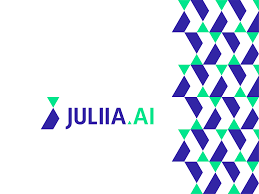 juliia ai logo design for industrial artificial intelligence logo design identity design logo data logo
