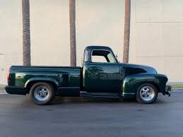 Image result for Chrome Green 1950 Truck