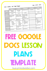 Free Lesson Plan Template In 2020 Lesson Plan Template Free Kindergarten Lesson Plans Template Lesson Plan Templates