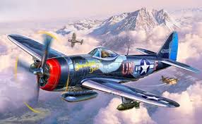 Over the next two years, the planes would fly more than half a million sorties in europe and the pacific and would claim nearly 4,000 enemy aircraft, 9,000 trains, 86,000 trucks and 6,000. Revell Modellbau P 47 M Thunderbolt